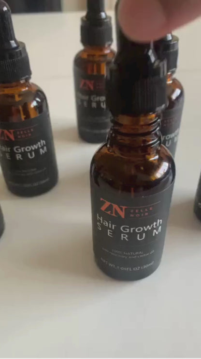 Hair growth serum with rosemary and castor oil